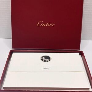 Cartier Silver and Gold Stickers